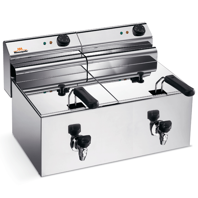 Namizna friteza Sirman ELDORADO 10x2 R, dvojna