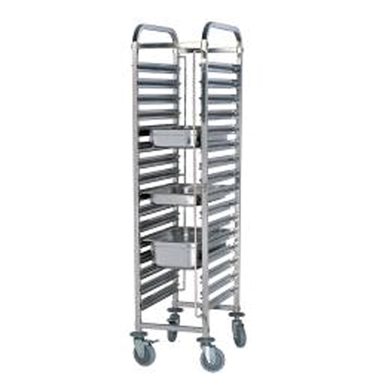 Profesionalni voziček za pekarske pladnje Sirman VAN 15 BP