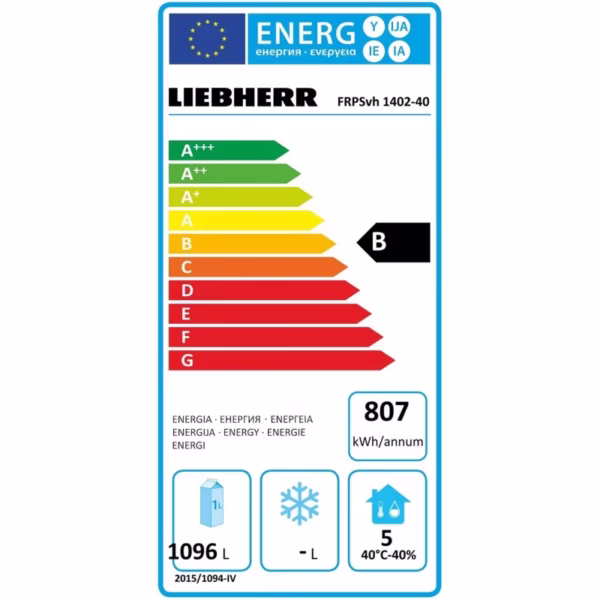 Dvokrilna hladilna omara iz inoxa Liebherr FRPSvh 1402 Perfection - slika 2