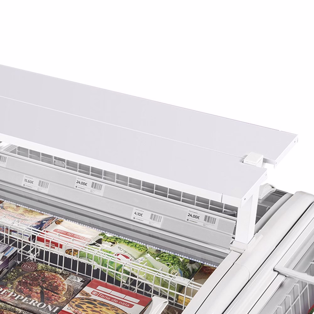 Črna hladilnik/zamrzovalnik za supermarket Tefcold TWIN HEAD B-CF - slika 3