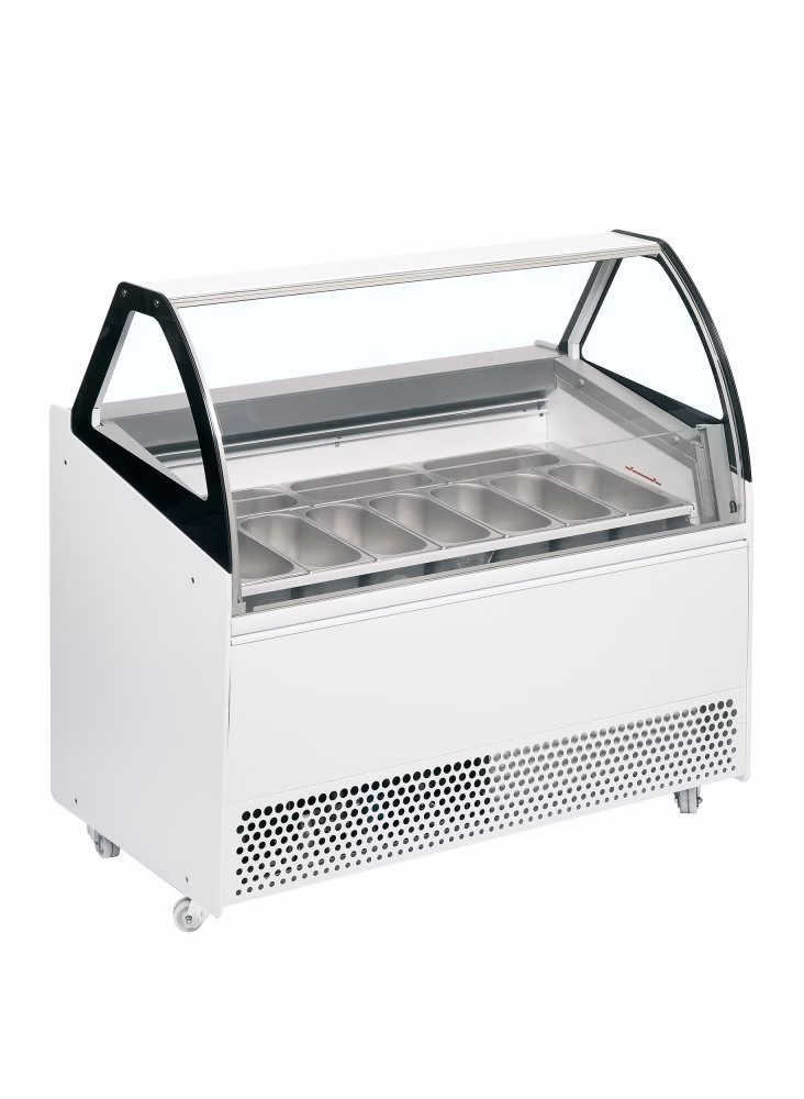 Zamrzovalna vitrina za sladoled s prezračevanjem Tefcold BERMUDA VIEW RV10