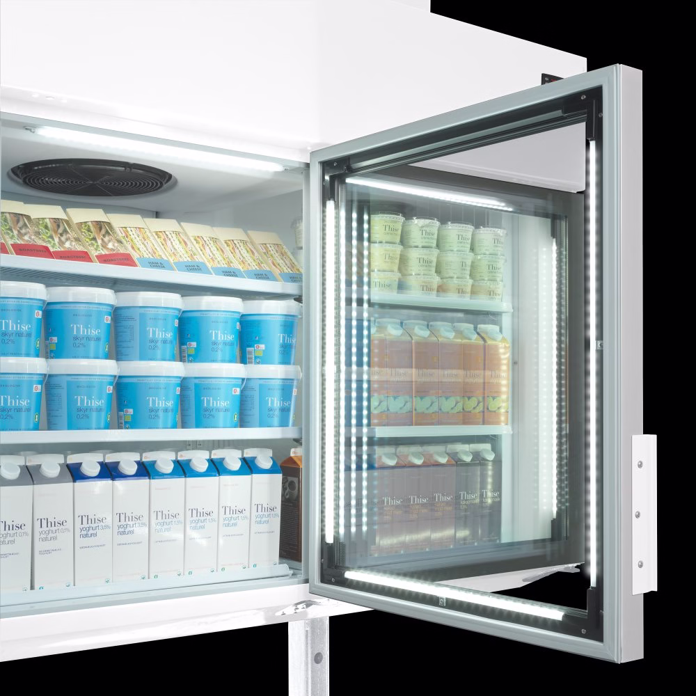 Stenski zamrzovalnik za supermarket Tefcold MTF250 - slika 2