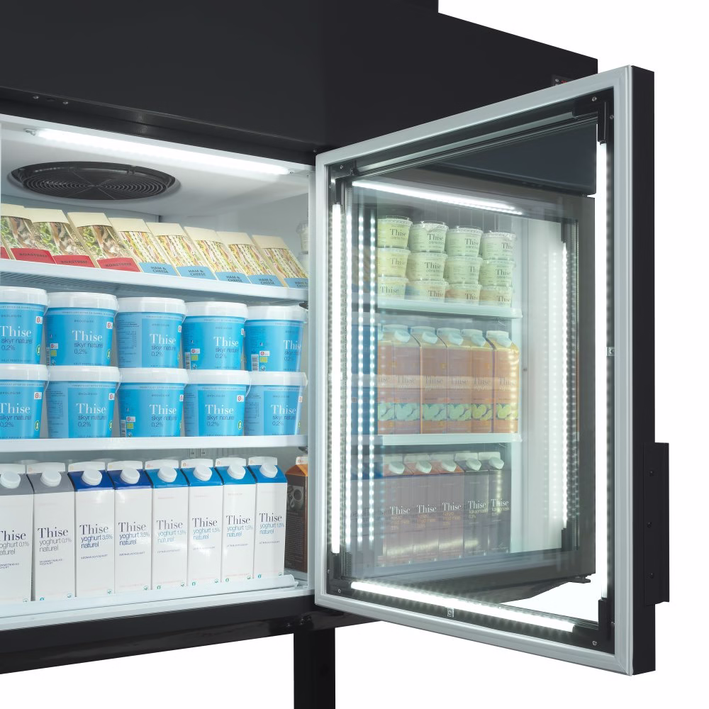 Stenski zamrzovalnik za supermarket Tefcold MTF185B - slika 3