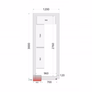 Zamrzovalnica Tefcold CRNF1230