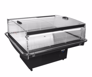 Črna vitrina za spontane nakupe Tefcold PDC126 VS SL LED
