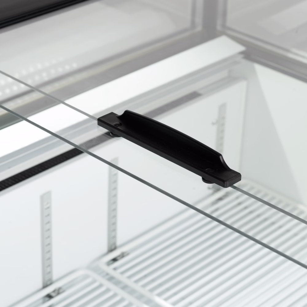 Črna vitrina za spontane nakupe/zamrzovalnik Tefcold UHD201 /Black - slika 3