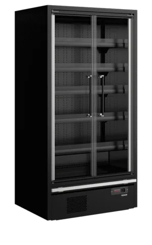 Večnadstropni hladilnik za supermarket Tefcold Galaxy+ GP10FGD Maxi Black