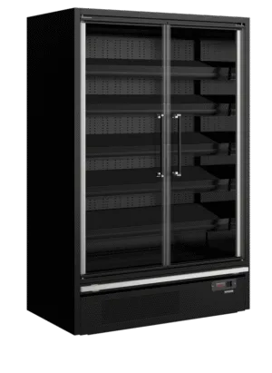 Večnadstropni hladilnik za supermarket Tefcold Galaxy+ GP14FGD Maxi Black