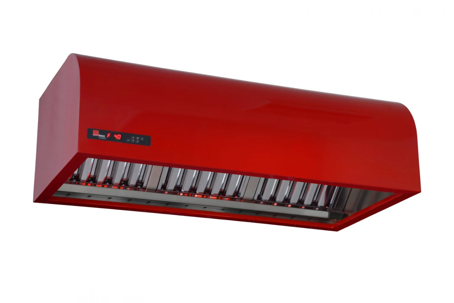 Aluminox ROUND WALL - stenska napa z zaobljeno obliko