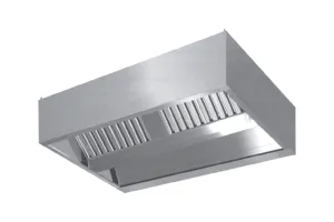 Aluminox CUBE CEILING - otočna napa pravokotne oblike