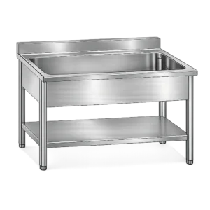 Inox široko pomivalno korito Mittel G1276