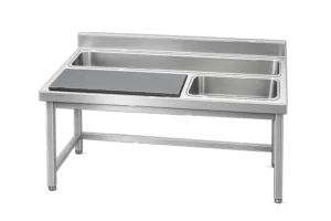 Inox pripravljalna delovna miza Mittel 51200