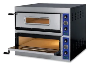 GGF E-START 4+4 – profesionalna pečica z dvojno komoro za 8 pic (33 cm)