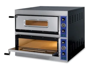 GGF E-START 6+6 – profesionalna pečica z dvojno komoro za 12 pic (33 cm)