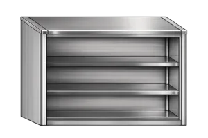 Inox viseča omarica Mittel 09990